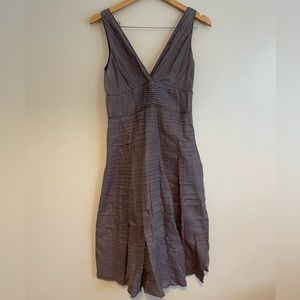 Solitaire Sleeveless Bandage Dress Purple Medium Knee Length‎ Lined.